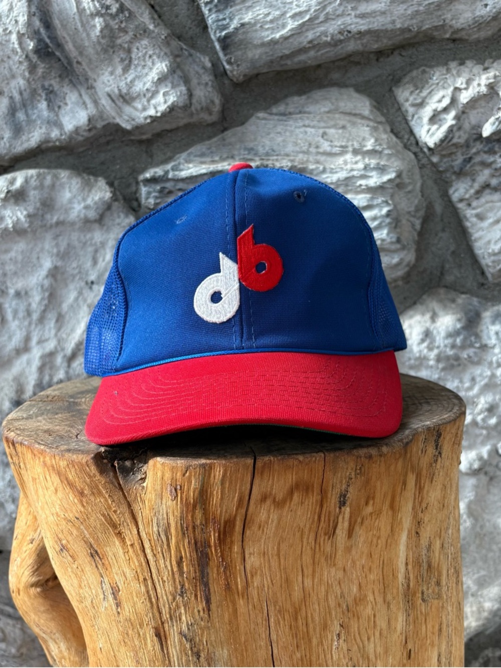 Vintage Denver Bears Baseball Mesh Trucker Hat Officially Licensed MLB 1980s